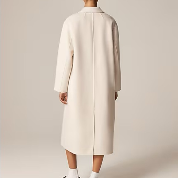 J. Crew Cream Coat - Picture 4 of 5